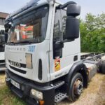 Autocarro Iveco Eurocargo 120e22 euro 6 balestrato usato in vendita